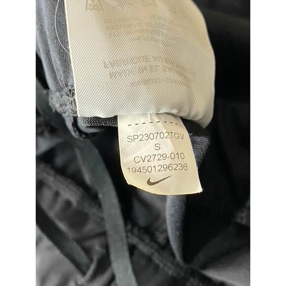 NIKE Women's Black Swoosh-Logo Team Boy Pull-On Running Shorts SZ S - Picture 5 of 5